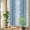 Haze blue, variant on Navy Blue Ombre Stripe Privacy Window Film, Decorative Stained Glass Window Film, Farmhouse Simple Striped Resuable Rainbow Static Cling for Home Bathroom Living Room Glass Door 23.6"x59"