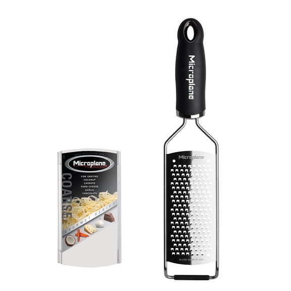 Microplane Gourmet Series Coarse Stainless Steel Cheese Grater