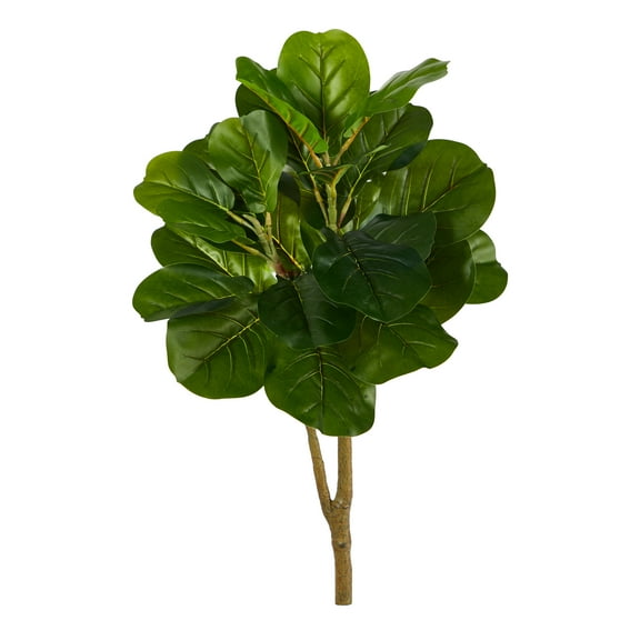 Nearly Natural 2.5' Fiddle Leaf Fig Artificial Tree