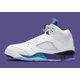 thumbnail image 3 of Ni - ke Ni - ke Jordan 5 Retro "Grape" 2025 White Purple Men & GS Size INSTANTSHIP!, 3 of 5