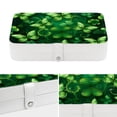 thumbnail image 4 of Saint Patrick's Day Portable PU Leather Organizer Box with Removable Compartment for Jewelry Display and Storage - Jewelry Boxes Included, 4 of 6