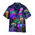 thumbnail image 2 of Camisas nuevas para hombre, camisa hawaiana de manga corta con estampado de medusas para hombre, camisetas para hombre con estampado 3D, ropa transpirable para vacaciones de verano para hombre, 2 of 4