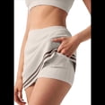 thumbnail image 3 of Conjunto de 2 Piezas para Mujer, Suéter, Falda, Tirantes, Sin Mangas, Falda Corta, Tenis, Falda Pantalón, Gimnasio, Yoga, , Talla L, 3 of 6