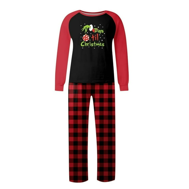 Pyjamas de Noël Assortis pour Hommes Ensembles de Pyjamas de Vacances pour la Famille