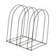 thumbnail image 4 of Estante de almacenamiento para gorros de punto, expositor para gorros, resistente, elegante y decorativo, soporte para gorros de natación, estante de Negro, 4 of 8