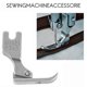 thumbnail image 2 of Simple Steel Sewing Machine Presser Foot Narrow Zipper Presser Foot For Industry Sewing Machine Attachment Part Supplies, 2 of 5