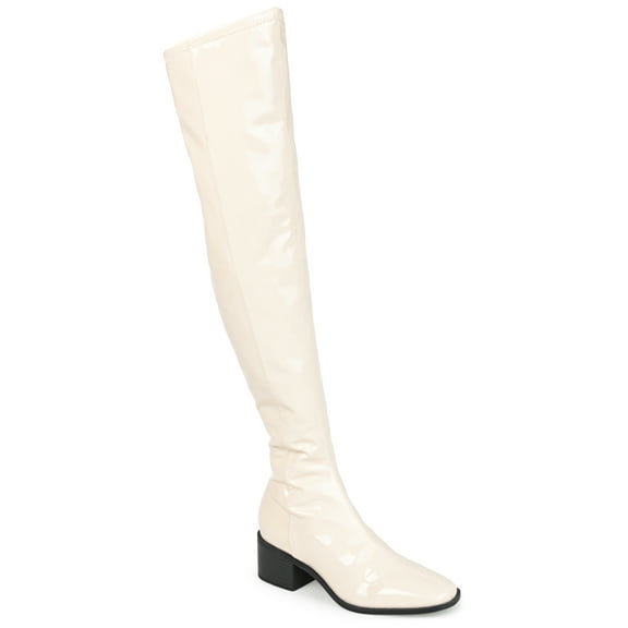 Journee Collection Womens Mariana Tru Comfort Foam Block Heel Over The Knee Boots