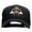 Black, variant on Football Player Embroidered Pro Style Twill Cap - Silver OSFM