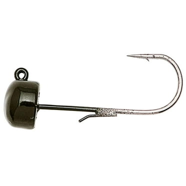 Z-Man Finesse Shroomz Jig Head, 1/6 oz, Green Pumpkin, 5 Count