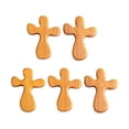 thumbnail image 1 of 5 piezas de cruz de oración de mano para vecino de Tierra Santa, palma aferrada, persona religiosa B, 1 of 9