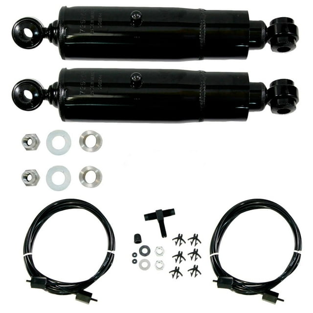 Gabriel 49110 Hijackers Amortiguadores De Aire Traseros Ajustables Para Dodge 880 A100 Coronet Dart Lancer Meadowbrook Polara Chrysler 300; Desoto; Edsel Corsario; Plymouth Barracuda (1 Par)