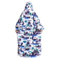 thumbnail image 4 of Manta de gran tamaño con capucha, patrón de impresión de bolsillo cálido, chaqueta de manta unisex para hombres y mujeres, tipo 3, tamaño libre, 4 of 6