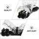thumbnail image 3 of 15pcs 2 conectores de alambre de vías de 2 pines de 2 pines Conectores de cable compacto universales de bajo voltaje, 3 of 6