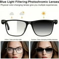 thumbnail image 4 of Ai Interpretation Smart Glasses,  New Ai Smart Glasses with Real Time Translation, 164-Language Translation, Photochromic Lenses Hands-Free Audio for Music Calls, Travel, 4 of 8