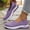 Purple, variant on Fnooota Womens Slip on Sneakers, Lightweight Non Slip Mesh Casual Walking Shoes Purple Size 7