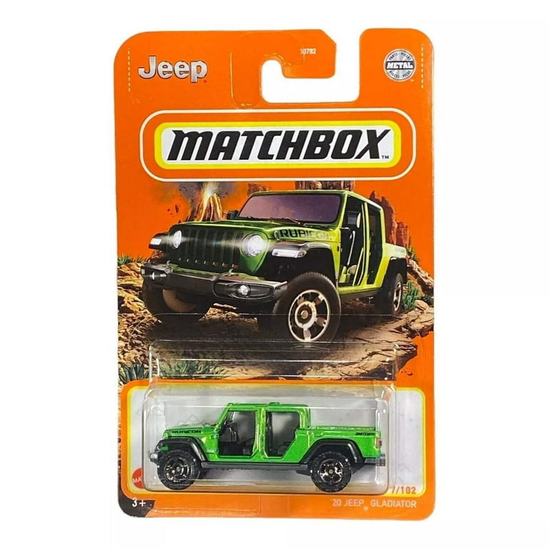 ブランド公式通販サイト Matchbox 2022 20 Jeep Gladiator (Green) - Walmart.com ミニカー