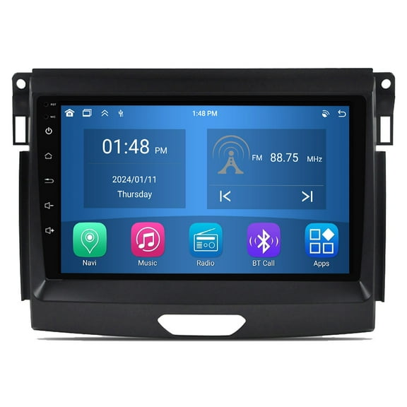 RoverOne 4 64GB Car Stereo CarPlay GPS Navigation Bluetooth for Ford Ranger P703 2015-2022 Android Touch Screen Player