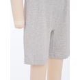 thumbnail image 6 of Doomiva Special Needs Adaptive Clothing for Children Anti-Strip Romper Short Sleeve Autism Sensory Jumpsuit with Tube Access Grey 14, 6 of 7