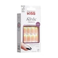 thumbnail image 4 of KISS Salon Acrylic French, Hype, Neon Yellow, Medium Almond, 4 of 6