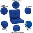 thumbnail image 3 of 45x25 in Indoor Outdoor Deep Seat Cushion Set,Solid Waterproof Patio Chair Cushions Set for Outdoor Patio Furnitur, 3 of 8