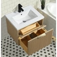 thumbnail image 6 of San Diego 24" Floating Bathroom Vanity Oak, 6 of 11