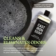 thumbnail image 3 of CARON & DOUCET - Cast Iron Cleaning Soap | 100% Plant-Based Castile & Coconut Oil Soap | Best for Cleaning, Restoring, Removing Rust and Care Before Seasoning., 3 of 6