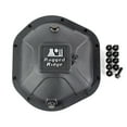 thumbnail image 2 of Fits 2007-2018 Jeep Wrangler JK Rugged Ridge Differential Cover 16595.12 Boulder; DANA 44 Axle; 10 Bolt; Without Girdle; With Fill Plug; With Drain Plug; Black; Cast Aluminum, 2 of 5