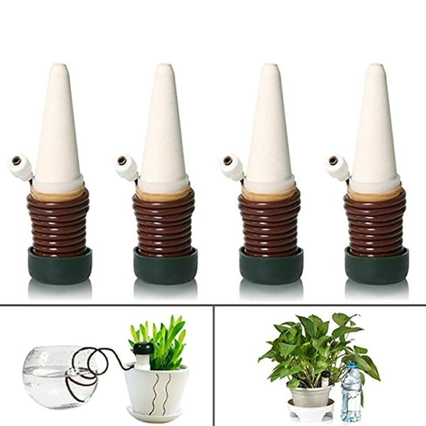 4 Pcs/Set Plant Self Watering Stakes Automatic Watering Drip Spikes