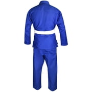 FISTRAGE JIU JITSU GI with Free BELT - Blue