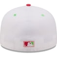 thumbnail image 4 of Men's New Era White/Coral Chicago White Sox 2003 MLB All-Star Game Strawberry Lolli 59FIFTY Fitted Hat, 4 of 6