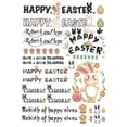 thumbnail image 2 of Mdesiwst Candle Sticker Creativity Bunny Letter Printing Easter Candle Tattoo Sticker for DIY Holiday Decorations, 2 of 5