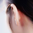 thumbnail image 4 of 2x10 Pares De Aretes De Pasador De Plata De Ley, Alfiler De Oreja Simple Minimalista De 0,75 Mm Sunnimix Pasador de pendientes en blanco, 4 of 8