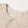 thumbnail image 4 of Hauts pour Filles Enfants Sans Manches en Velours Chaud Col Rond, 4 of 6