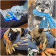 thumbnail image 4 of Piezas de Juguete para Perros Chirriantes de 32 cm, Juguete de Peluche Indestructible para Perros, Juguetes chirriantes para Cachorros, Juguete Interactivo para Perros, Naranja + Morado, 4 of 4
