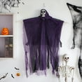thumbnail image 6 of Dserhfy Halloween Hanging Skull Ghost Decoration Outdoor Creepy Grim Reapers Scary Flying Skeleton Ghost for Porch Yard Garden Tree Decor, 6 of 8