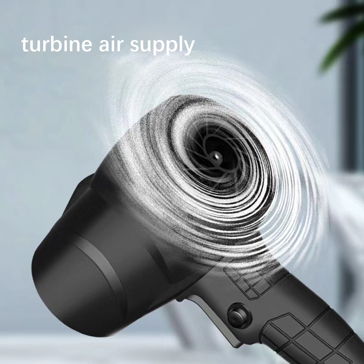 Portable Air Blower, Byseng 100000 RPM Electric Compressed Air Duster with Safe Buckle, 48VH Rechargeable Battery