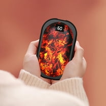 Fmbmuo Space Heater Rechargeable USB Hand Warmer Portable Personal Heater Double Side Heating 3 Gears for Skiing Climbing Hiking Winter Smart Thermostat Control