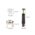 thumbnail image 2 of PTOOTP 100 Sets Cam Pre-inserted Nuts Hardware Connection Fittings Nylon for DIY Users, 2 of 6