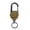 D, variant on Outdoor Camping Hiking Retractable Wire Rope Keychain with Heavy Duty Badge Holder for Secure Everyday Carry