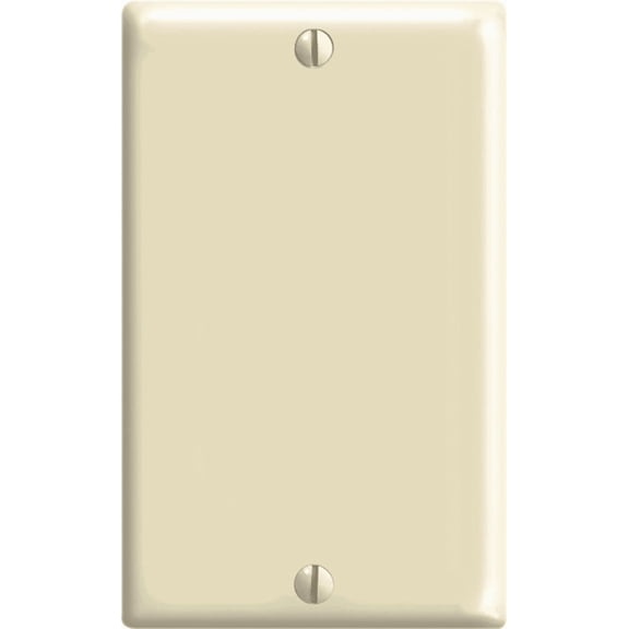 Leviton Wallplate in Ivory — UL Listed for US Residential Electrical Code Compliance, Drop-in NEC-Standard Wiring