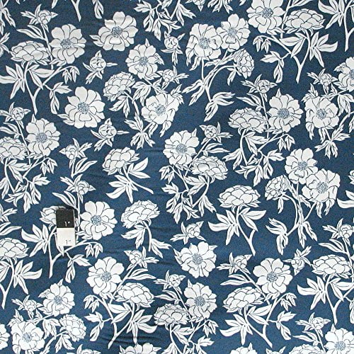 Valori Wells Savw025 Novella Peony Indigo Sateen Home Decor Fabric By The Yard Com - Home Decor Fabric By The Yard Valori Wells Savw025 Novella Peony Indigo Sateen Home Decor Fabric By The Yard Com - Home Decor Fabric By The Yard