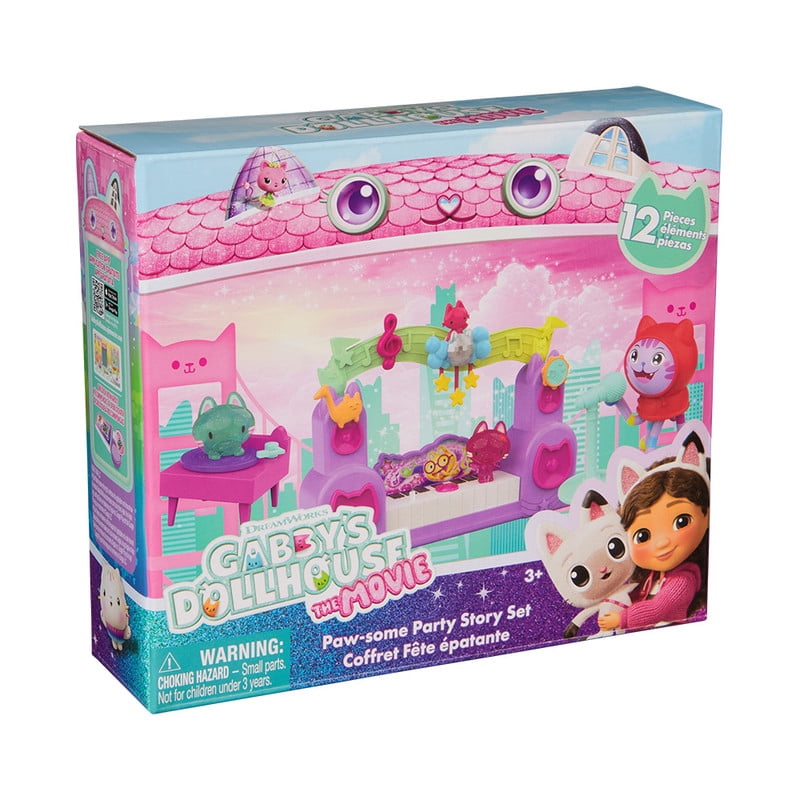 LA CASA DE MUÑECAS DE GABBY – Balcón Mirador Con Figura De Pandy Paws Y 6 Accesorios, Juguete Sorpresa Con Código QR, Para Niños De 3 Años En Adelante