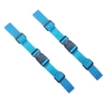 thumbnail image 1 of 2pcs Universal Backpack Webbing Chest Stability Straps Waist Harness Chest Strap Blue, 1 of 10
