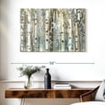 thumbnail image 3 of Elephant Stock Birch Wood Meadow Wall Art - Horizontal Canvas Wall Art - Living Room Wall Decor - Abstract Canvas - Beige And White Decor By Susan Jill - 39" x 26", 3 of 8