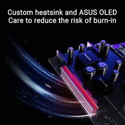 ASUS - ROG Strix 27" OLED QHD 240Hz G-SYNC/FreeSync Gaming Monitor with HDR (HDMI, DisplayPort) - Black