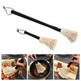 Barbecue Basting Brushes Grill Basting Wooden Handle With Replacement