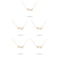 thumbnail image 2 of Collar del zodiaco Minnieouse Letra inglesa doce signo del zodiaco Ins joyería cadena colgante, 2 of 6