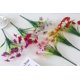 thumbnail image 5 of Hierba primaveral de cinco cabezas Flor artificial violeta falsa Flor de plástico Decoración de boda Hotel Oficina, 5 of 6