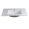 thumbnail image 3 of Fresca Allier 36" White Integrated Sink / Countertop, 3 of 4