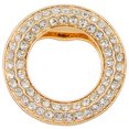 thumbnail image 1 of Brooch Pin Flower Twist Shape Sparkling Rhinestones Imitation Pearls Decor Scarf Buckle Sweaters Collars Hats Bags Coats Scarves Accessory, 1 of 8
